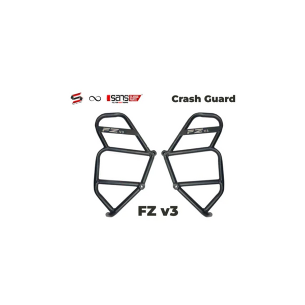 Cross Crash Guard with Nylon(Round) leg guard/Crash Guard for Yamaha FZS V3