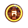 New Design R logo LED Headlight