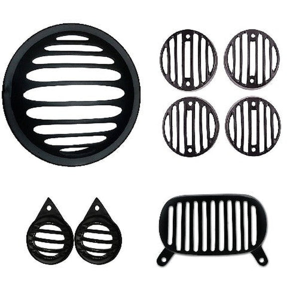 Headlight Grill Set of 8 LED Headlight for Standard,Electra Sans Classic Parts