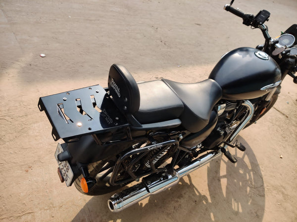 Royal Enfield Meteor Top Rack with plate