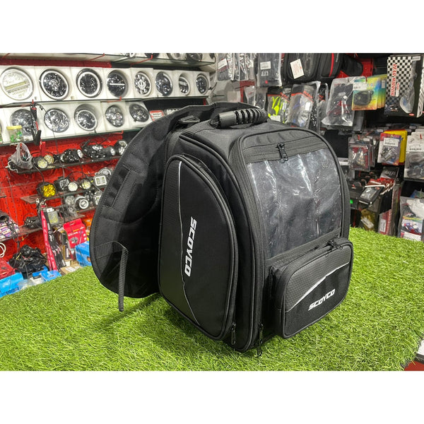 Big Tank bag cum Tail Bag Saddle Bags for All Motorcycles