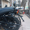 Top Rack with cushion Backrest for For Royal Enfield Hunter