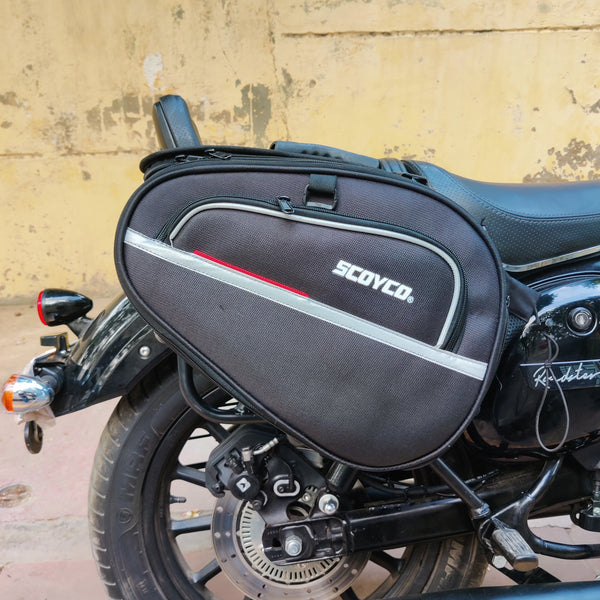 Small Scoyco 50 ltr Saddle Bags for All Motorcycles