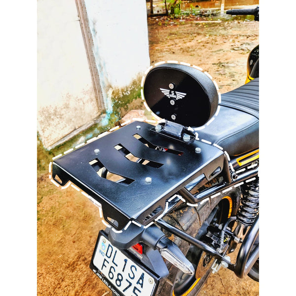 Honda RS 350 Backrest with Top rack plate